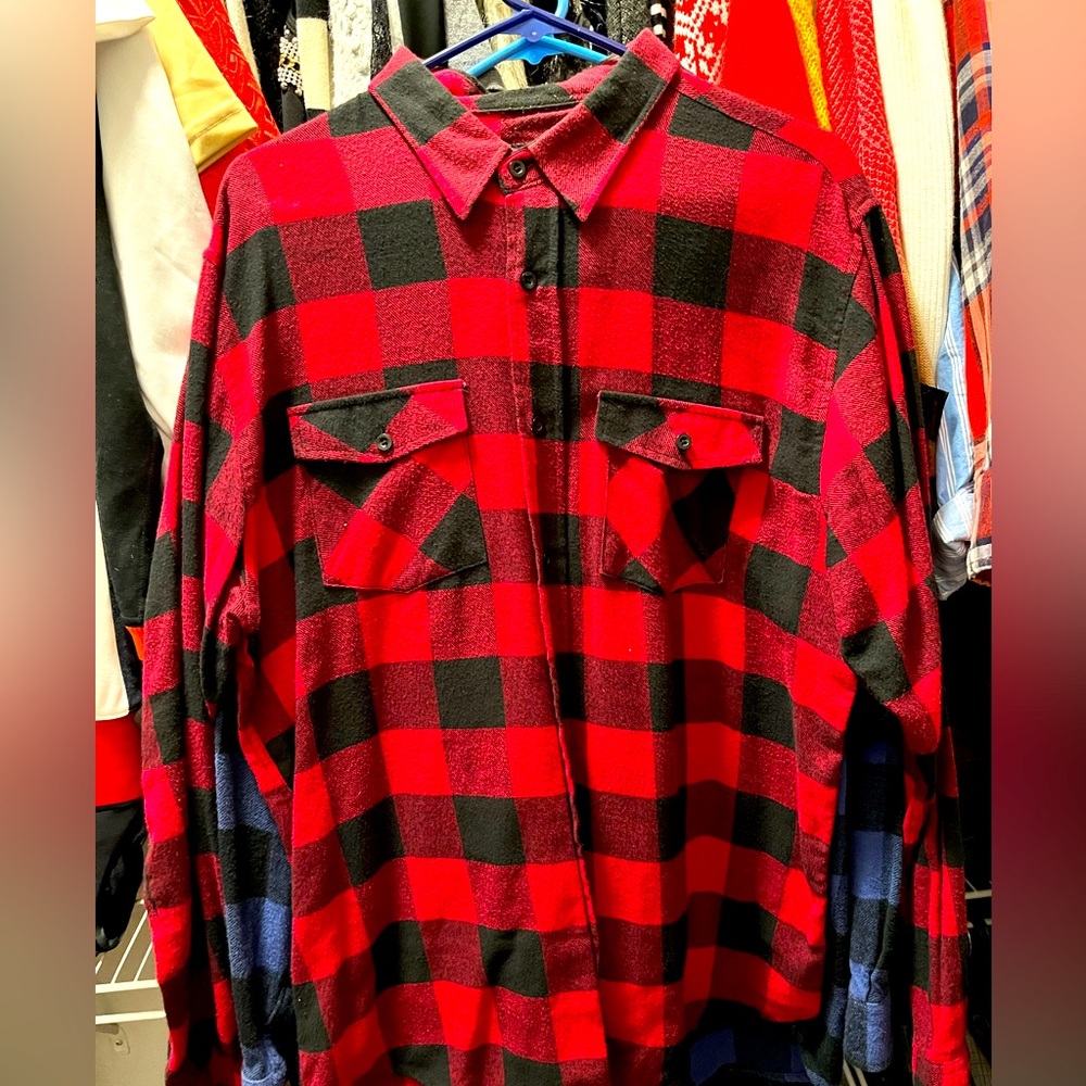 Like New flannel. Size L.